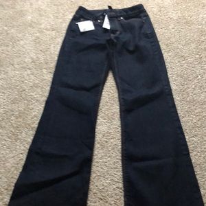 White house black market skinny flare jeans
